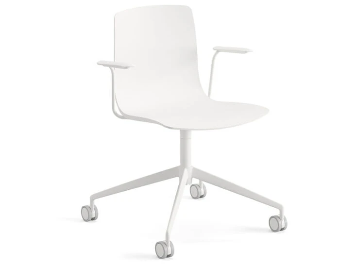 Aava Polypropylene Chair With Trestle Base - Image 4