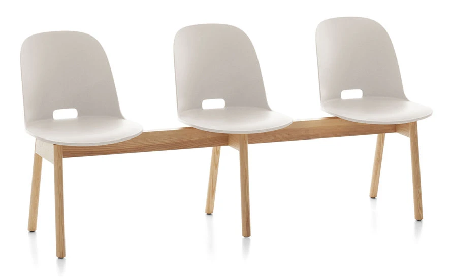 Alfi High Back 3 Seat Bench - Image 4