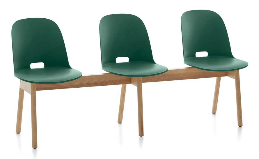 Alfi High Back 3 Seat Bench - Image 6