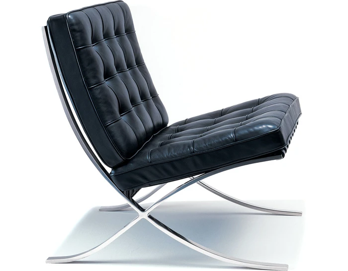 Knoll Barcelona Chair Chrome Plated