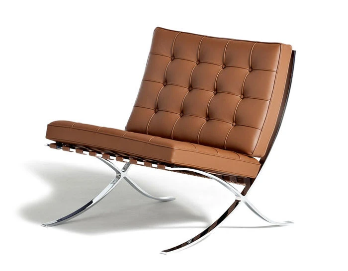 Knoll Barcelona Chair Chrome Plated - Image 2