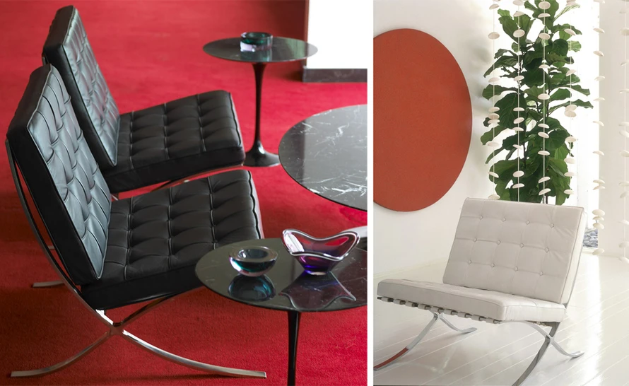 Knoll Barcelona Chair Chrome Plated - Image 14