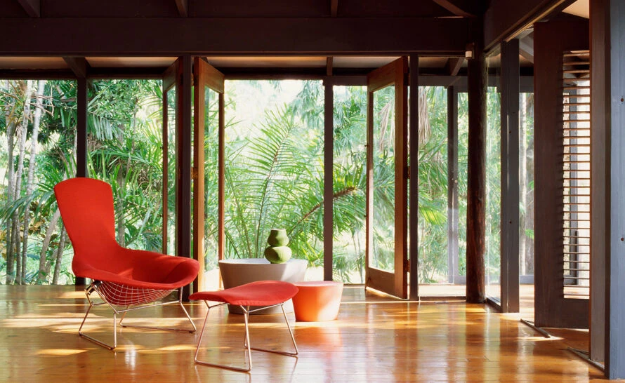 Bertoia Bird Chair & Ottoman - Image 8