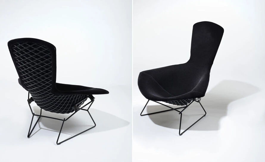 Bertoia Bird Chair & Ottoman - Image 11