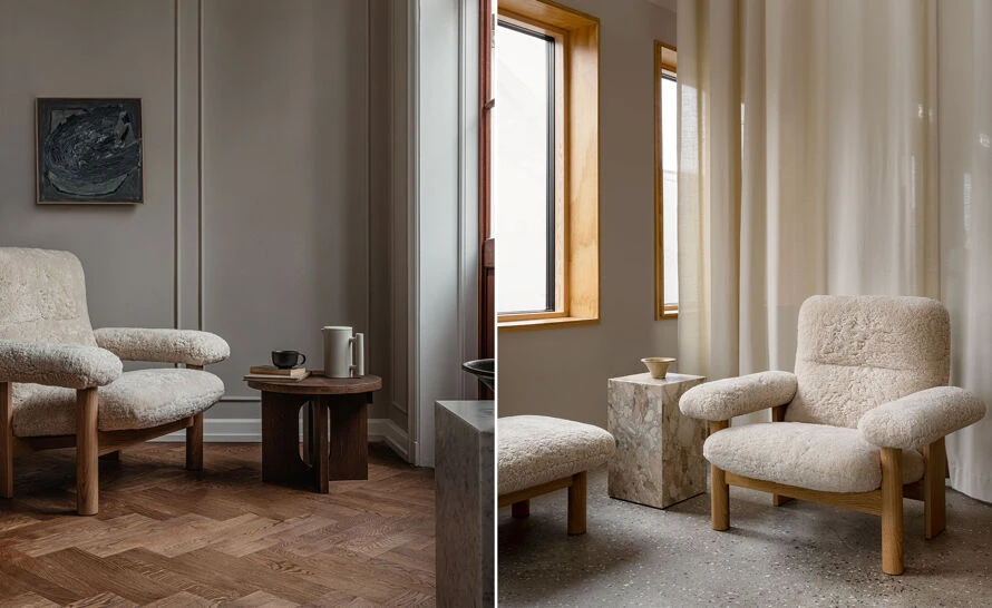 Brasilia Lounge Chair Hide - Image 7