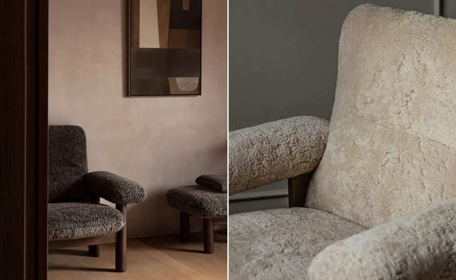 Brasilia Lounge Chair Hide - Image 6