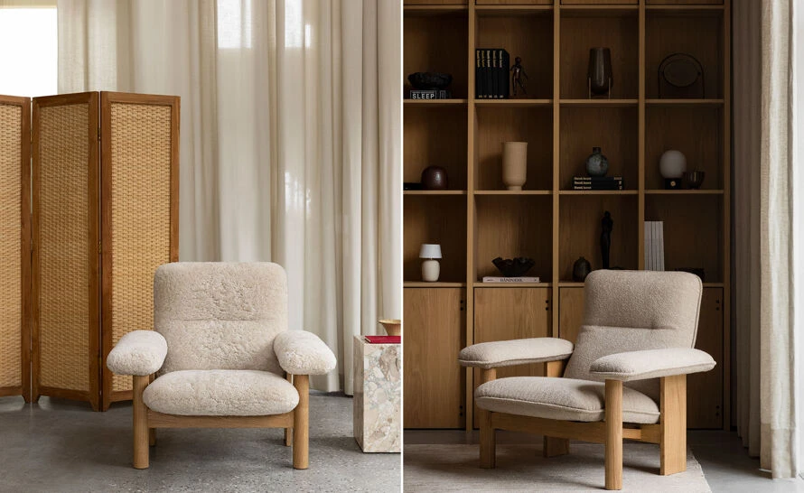 Brasilia Lounge Chair Hide - Image 8