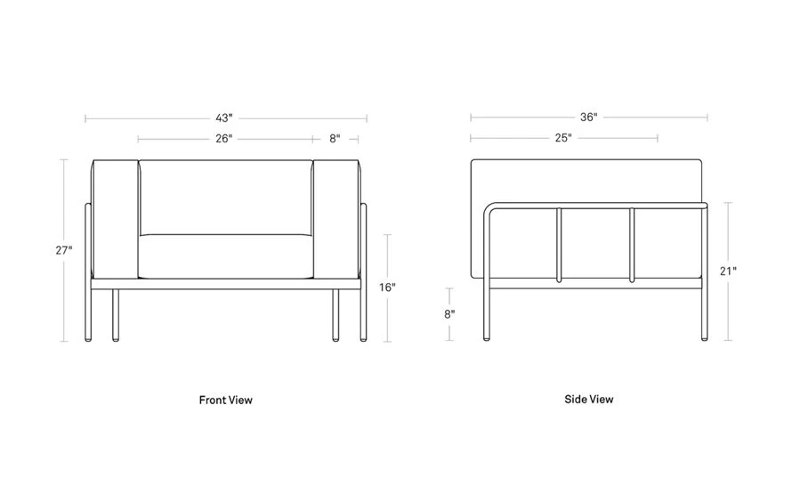 Cache Outdoor Lounge Chair - Image 8