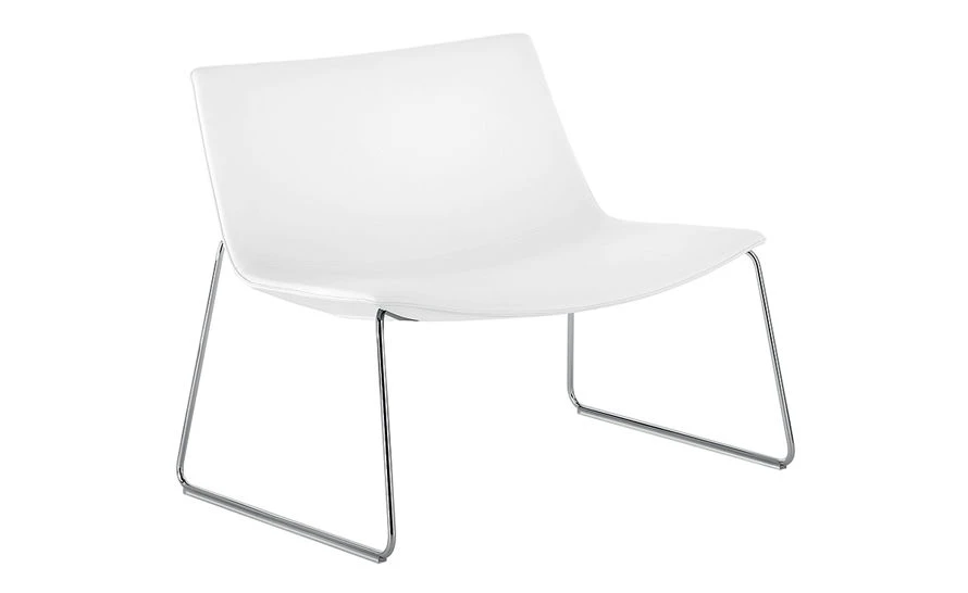 Catifa 80 Lounge Chair With Sled Base