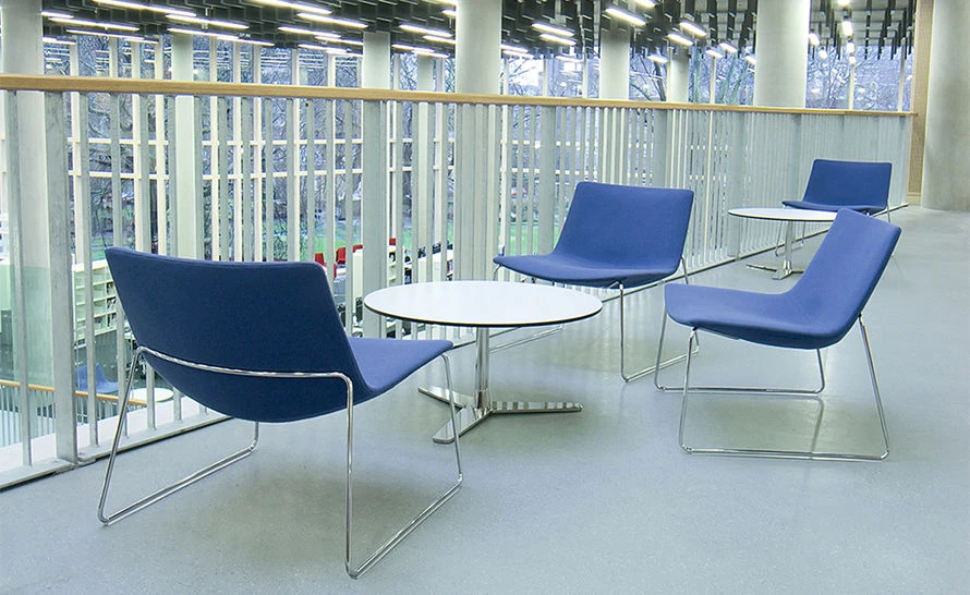 Catifa 80 Lounge Chair With Sled Base - Image 8