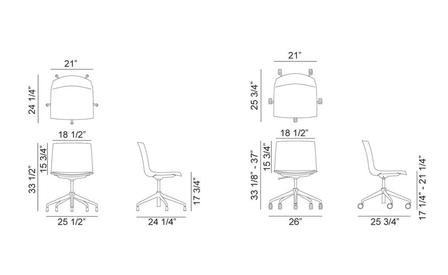 Catifa Up Soft Chair With Five Star Base - Image 2