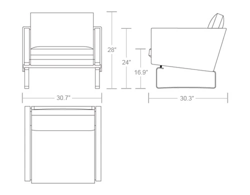 Ch101 Lounge Chair - Image 8