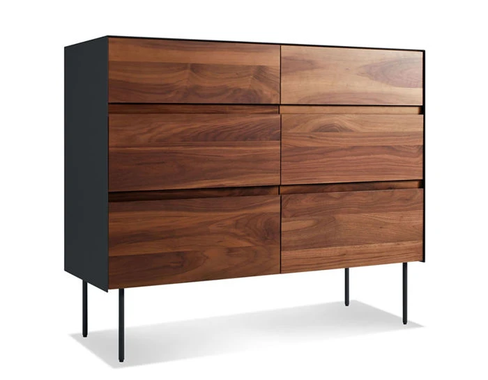 Clad 6 Drawer Dresser - Image 4