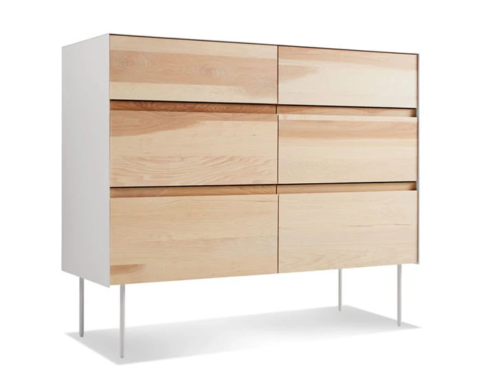 Clad 6 Drawer Dresser - Image 2