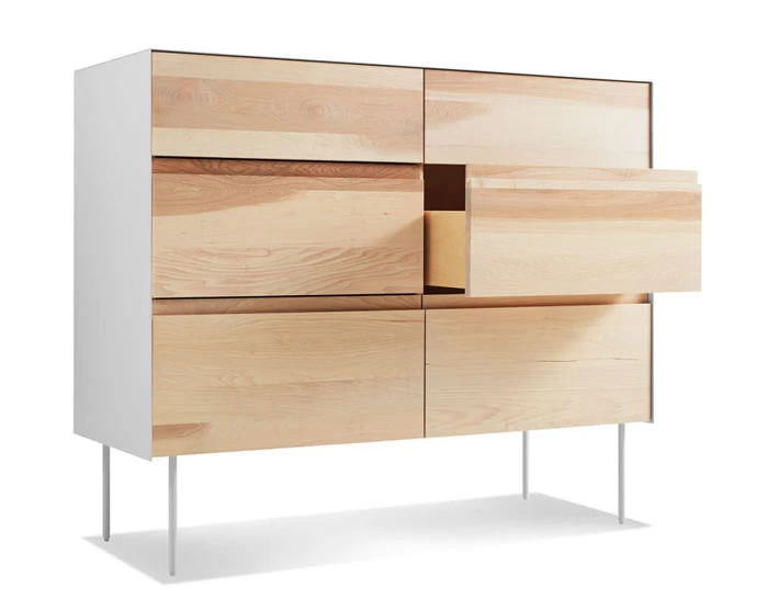 Clad 6 Drawer Dresser - Image 5