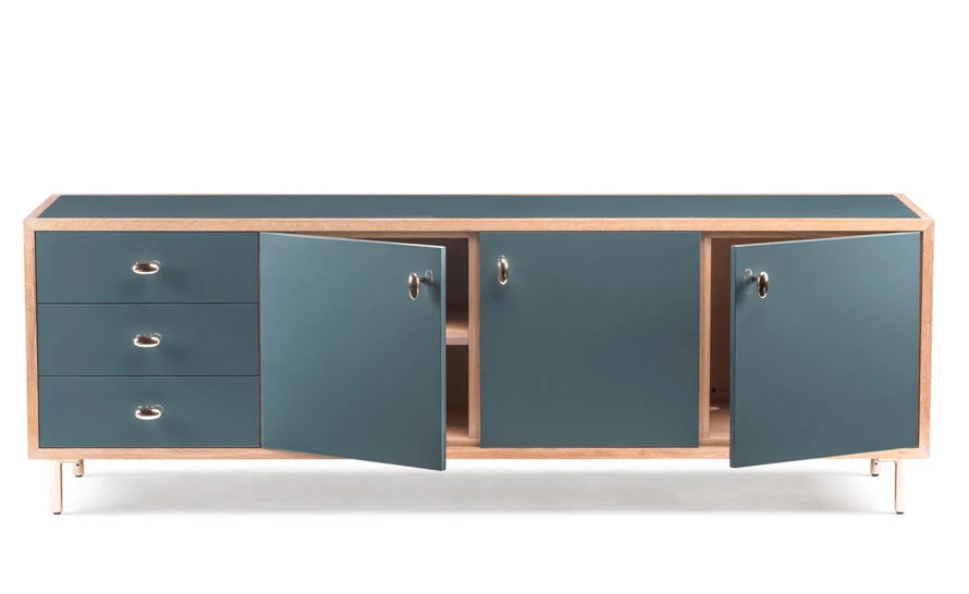 Classon 3 Door 3 Drawer Sideboard 052f - Image 2