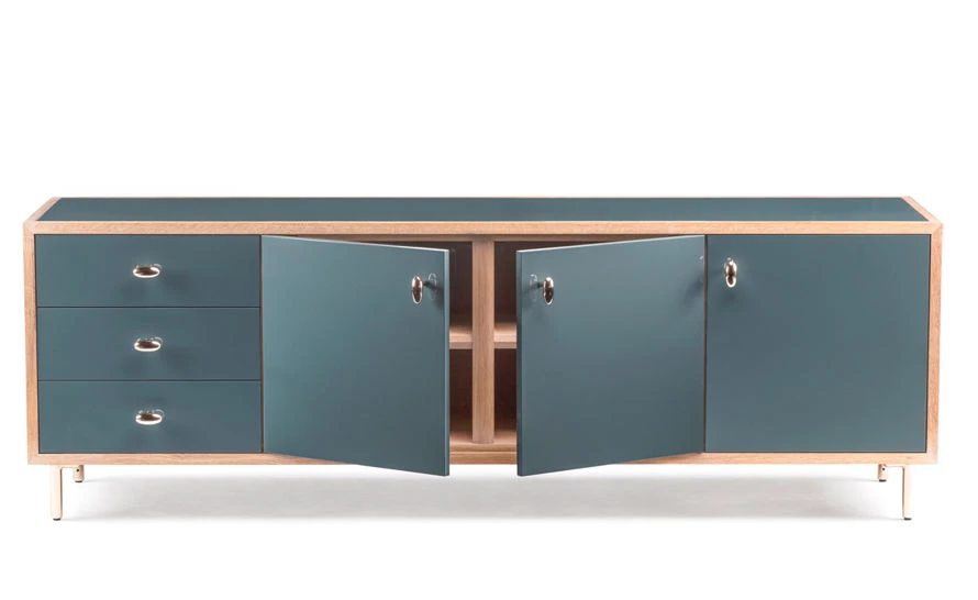 Classon 3 Door 3 Drawer Sideboard 052f - Image 3