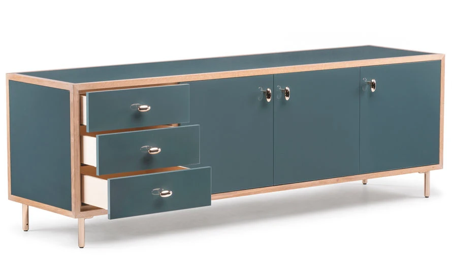 Classon 3 Door 3 Drawer Sideboard 052f - Image 5