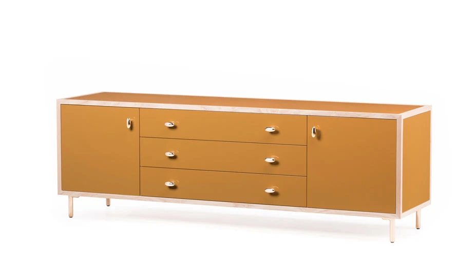 Classon 2 Door 3 Drawer Sideboard 052j - Image 3