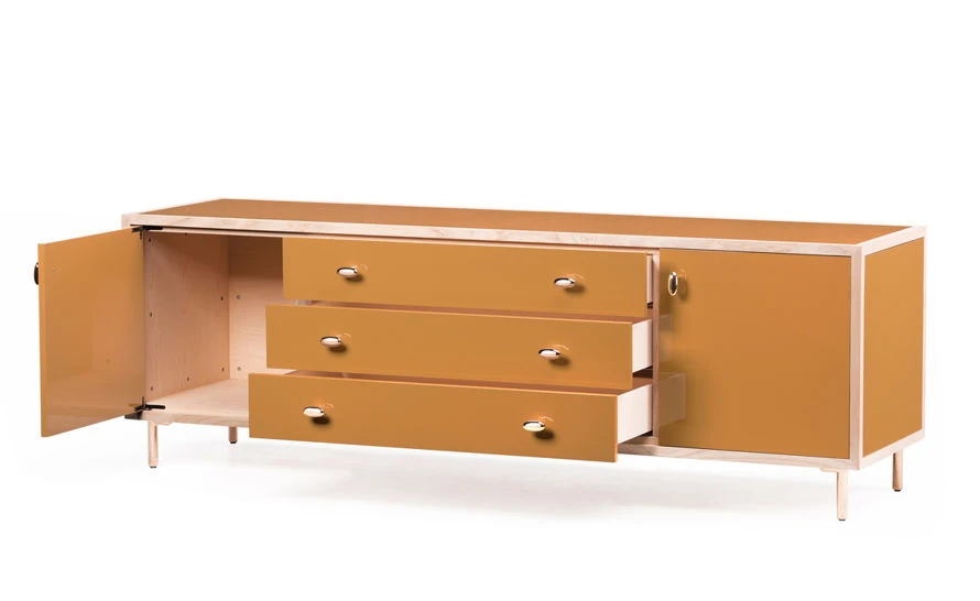 Classon 2 Door 3 Drawer Sideboard 052j - Image 4