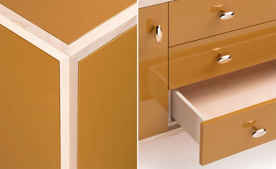 Classon 2 Door 3 Drawer Sideboard 052j - Image 8