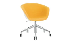 Duna 02 Five Star Base Chair With Front Upholstery