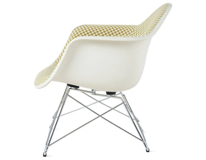 EamesĀ® Upholstered Armchair With Low Wire Base - Image 3