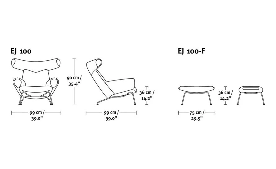 Hans Wegner Ej100 Ox Chair - Image 13