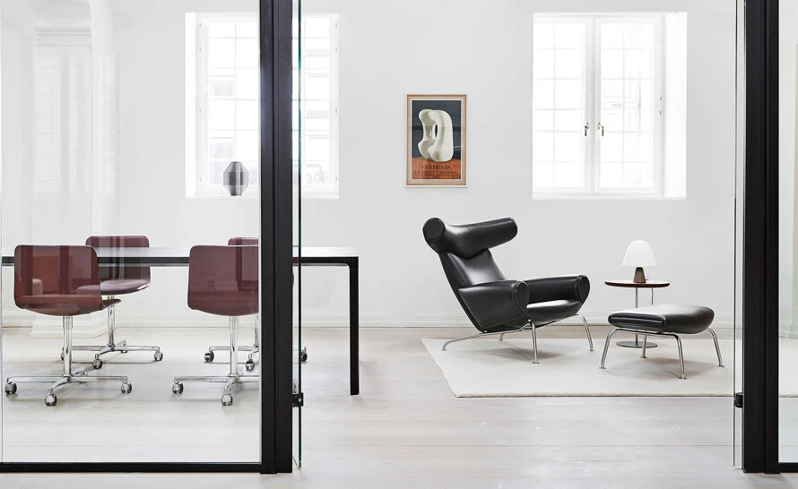 Hans Wegner Ej100 Ox Chair - Image 8