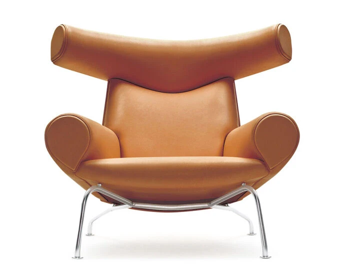 Hans Wegner Ej100 Ox Chair