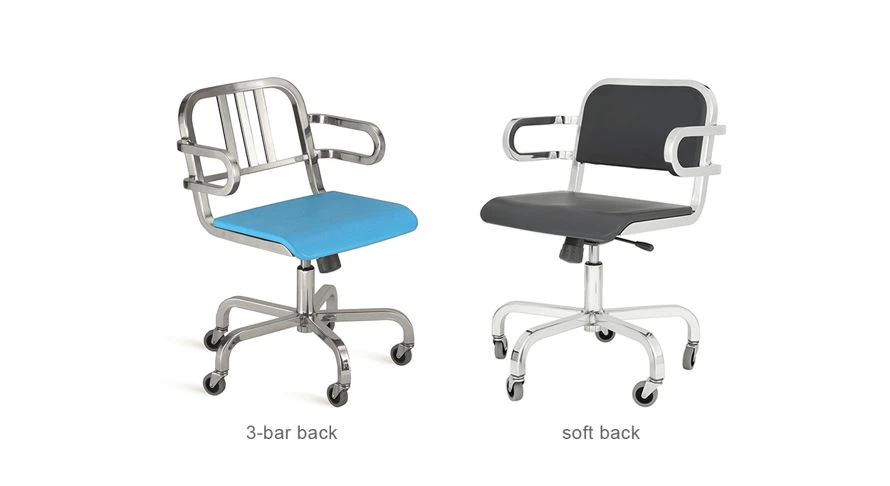 Emeco Nine-0 Task Swivel Armchair - Image 6