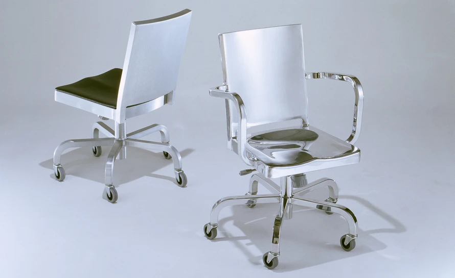 Emeco Hudson Swivel Armchair - Image 3