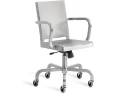 Emeco Hudson Swivel Armchair