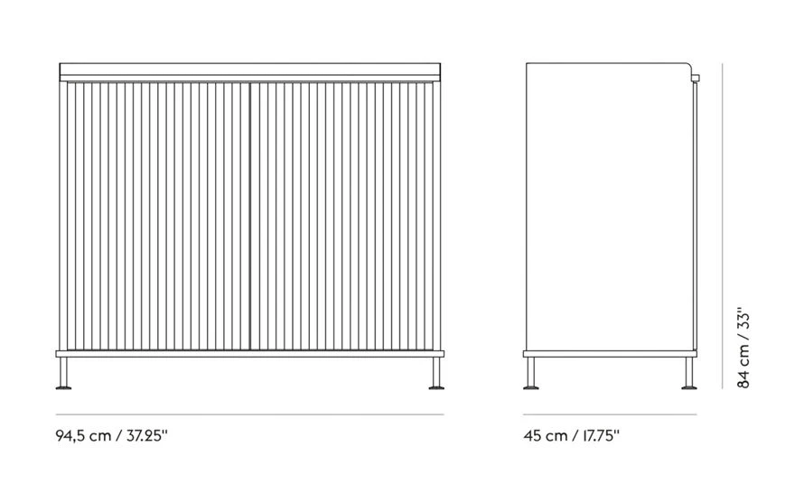 Muuto Enfold Tall Sideboard - Image 10