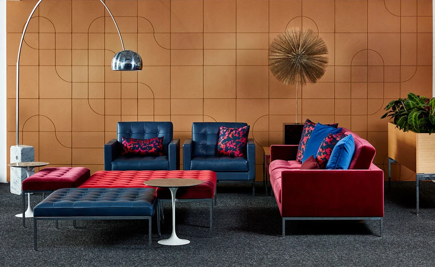 Florence Knoll Relaxed Medium Square Bench - Image 7