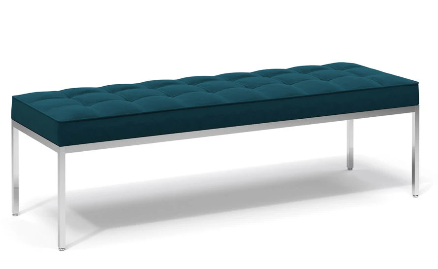 Florence Knoll Relaxed Three Seat Bench - Image 4