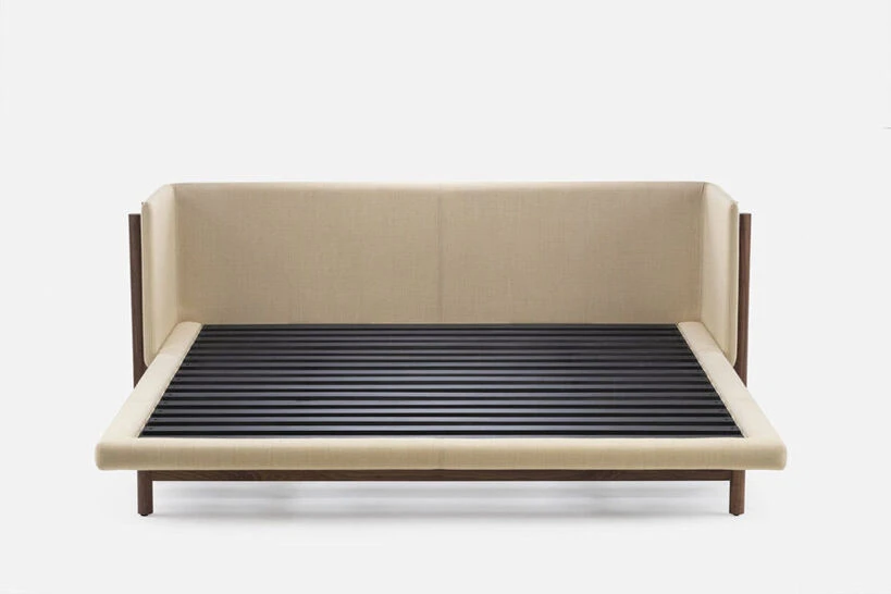 Frame Queen Size Bed With Arms 768aq - Image 3