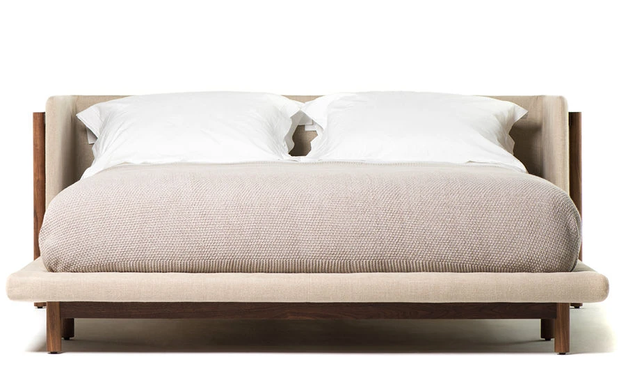 Frame Queen Size Bed With Arms 768aq