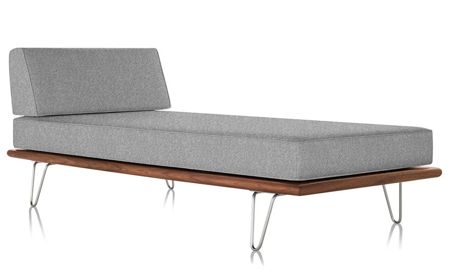 Nelson Daybed With End Bolster & Hairpin Legs - Image 3