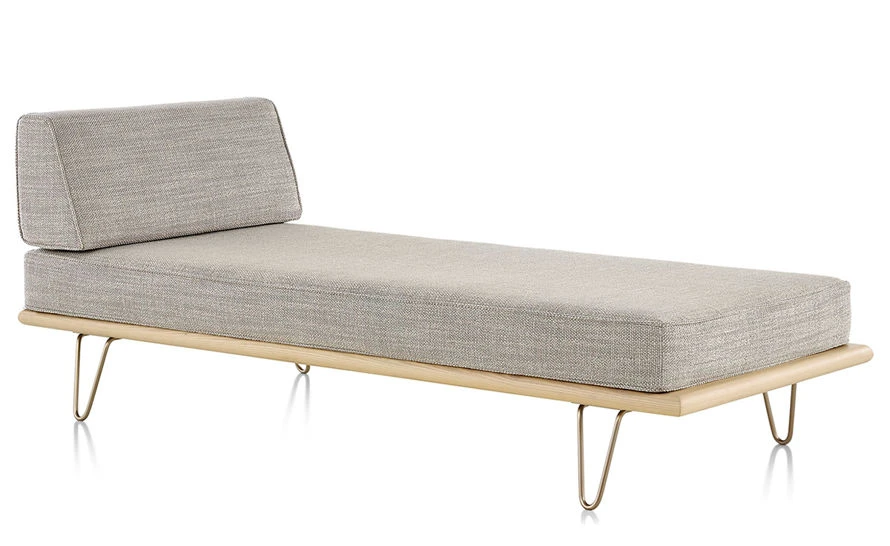Nelson Daybed With End Bolster & Hairpin Legs - Image 4