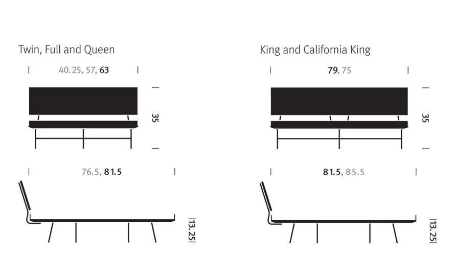 Nelson⢠Thin Edge Bed With H Frame - Image 18