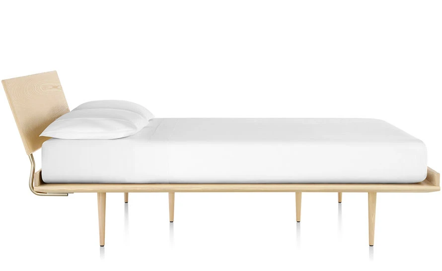 Nelson⢠Thin Edge Bed With Wood Taper Legs - Image 4