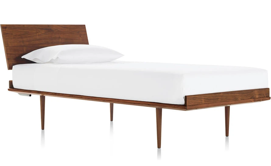Nelson⢠Thin Edge Bed With Wood Taper Legs - Image 7