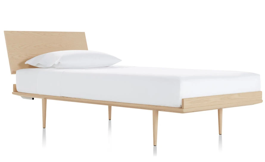 Nelson⢠Thin Edge Bed With Wood Taper Legs - Image 8