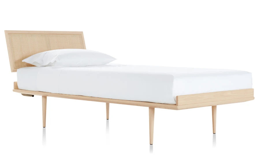 Nelson⢠Thin Edge Bed With Wood Taper Legs - Image 9