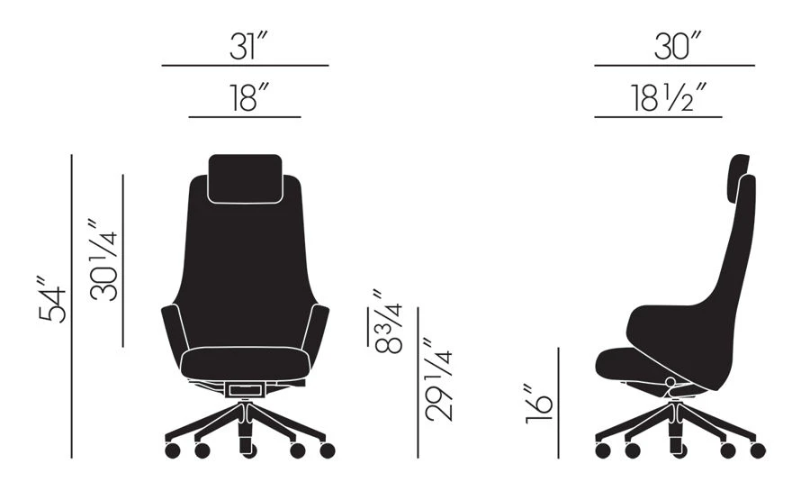 Vitra Grand Executive Highback Chair - Image 11