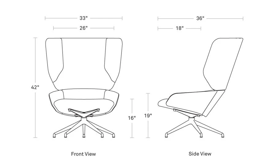 Heads Up Swivel Lounge Chair - Image 14