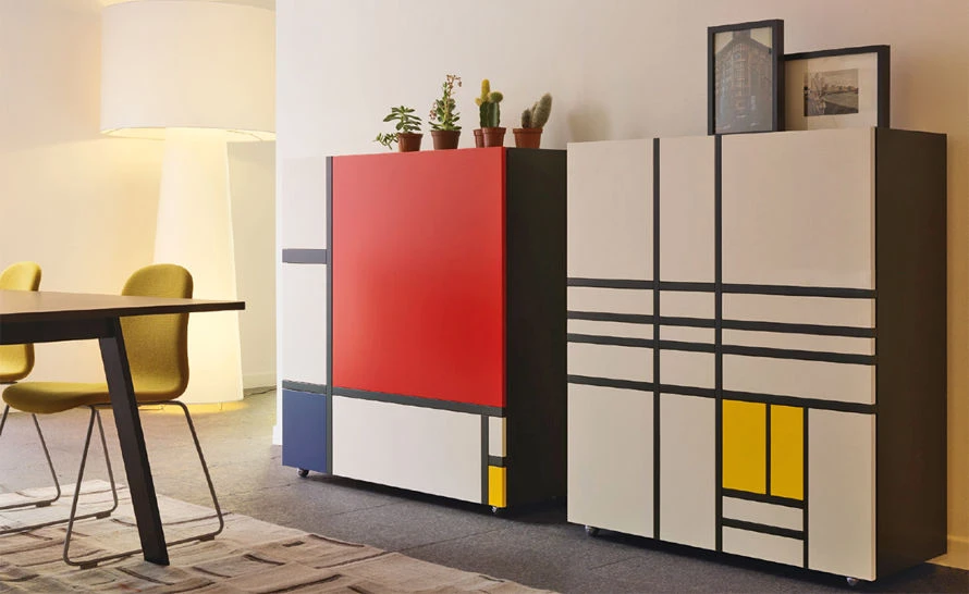 Homage To Mondrian Cabinet - Image 3