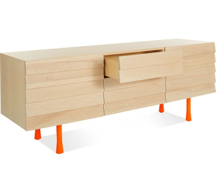 Lap 2 Door/2 Drawer Credenza - Image 3