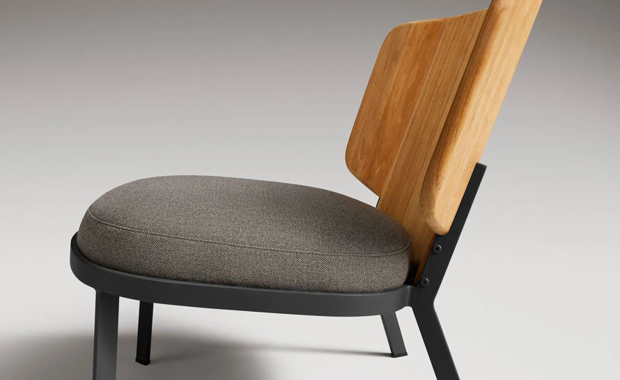 Low Fade Outdoor Lounge Chair - Image 8